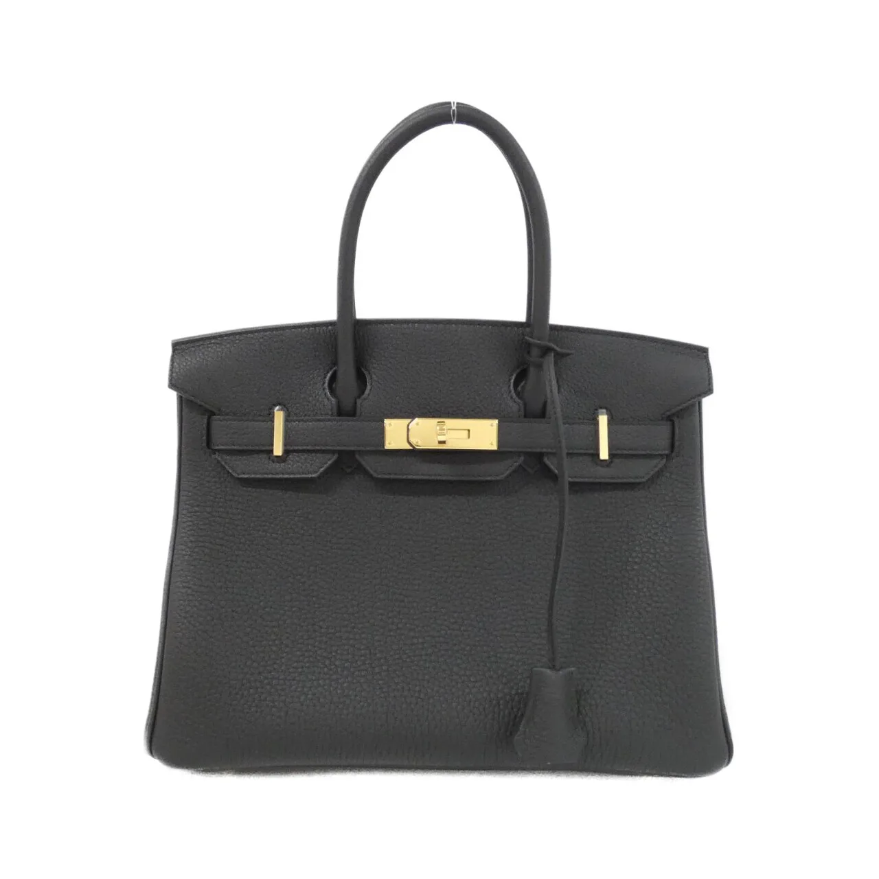 エルメス  BIRKIN 30cm 027633CC トゴ BLACK ゴールド金具 G刻印